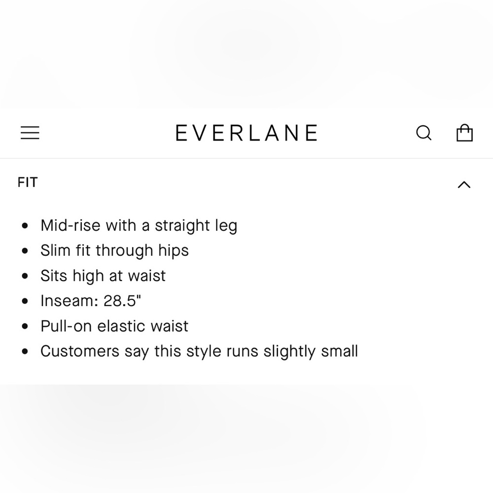 Everlane The Easy Pant - Large - Picture 7 of 7